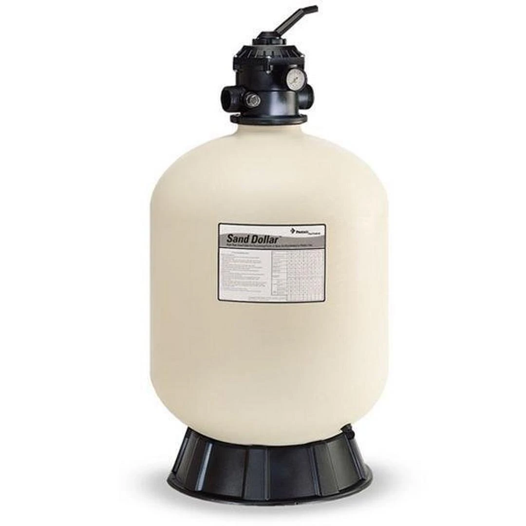Pentair - EC-145322 Sand Dollar SD60 Top Mount 22" Pool Sand Filter With 1-1/2" Multiport Valve - Limited Warranty 1 Pentair - EC-145322 Sand Dollar SD60 Top Mount 22" Pool Sand Filter With 1-1/2" Multiport Valve - Limited Warranty