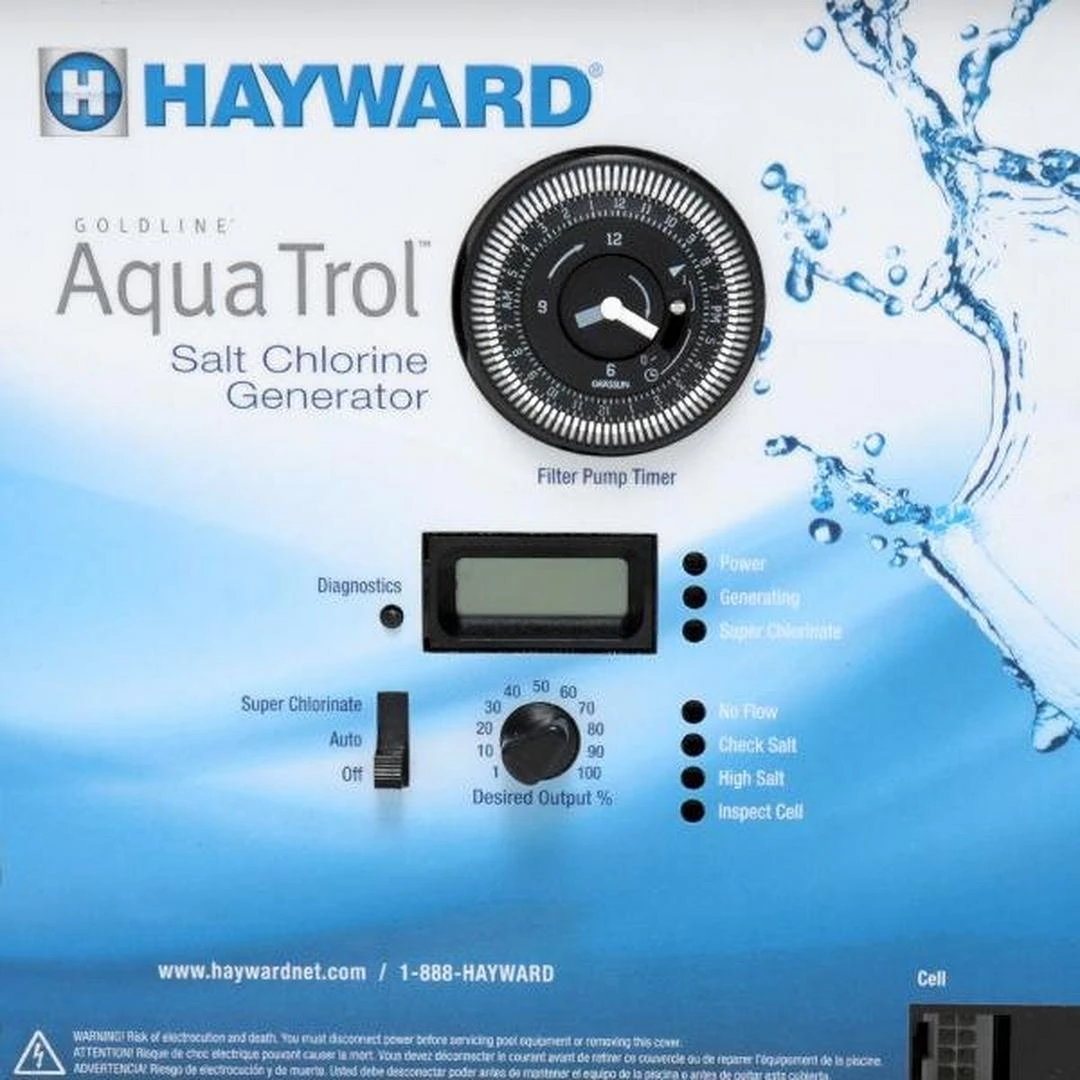 Hayward - W3AQ-TROL-RJ AquaTrol Above Ground Pool Salt System Return Jet Mounting With Standard Cord 2 Hayward - W3AQ-TROL-RJ AquaTrol Above Ground Pool Salt System Return Jet Mounting With Standard Cord - Image 2